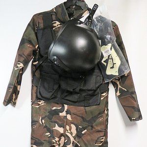 Costume New Skull Commando Boy S (4-6) 5-Piece Set